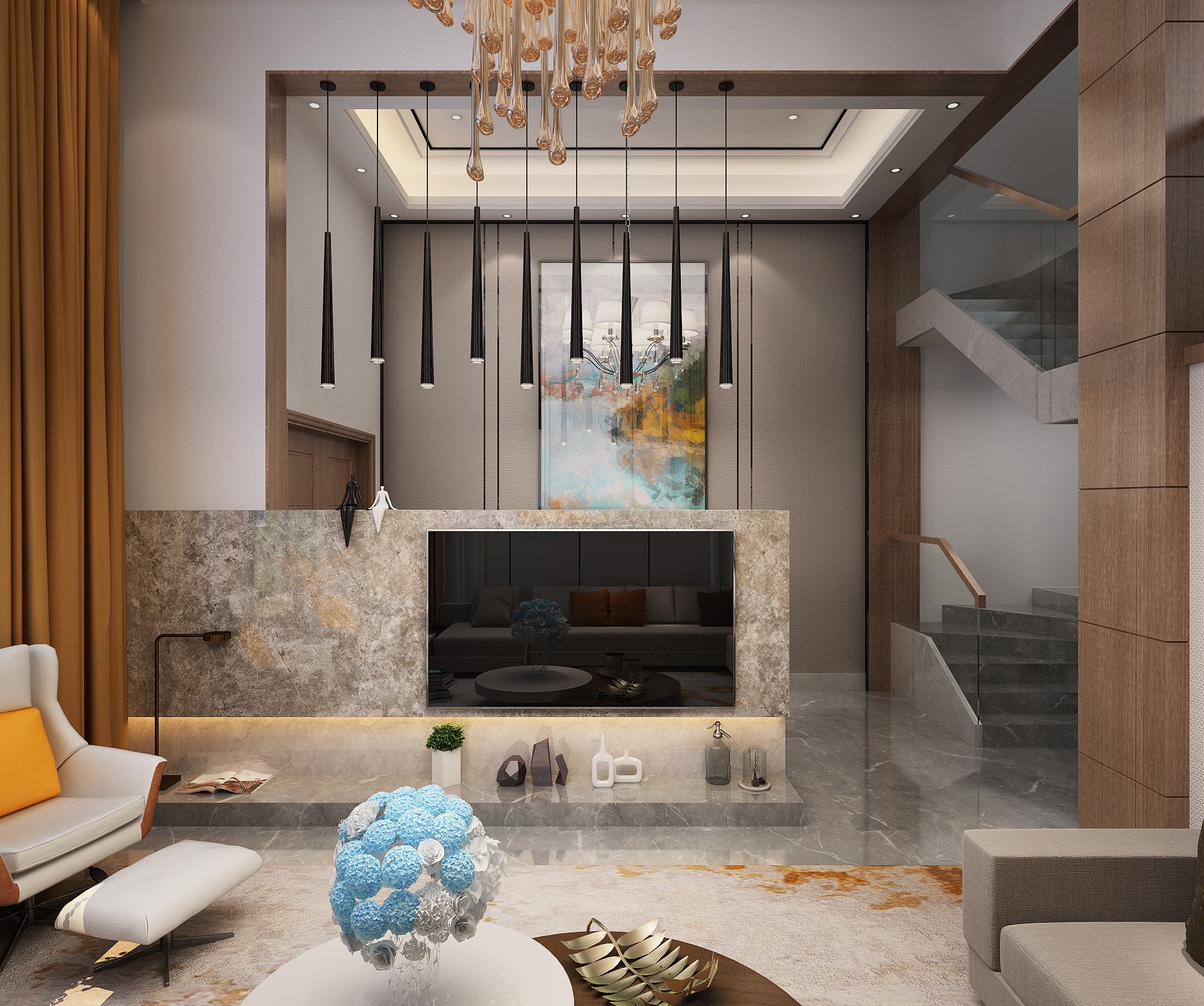 90㎡意式loft